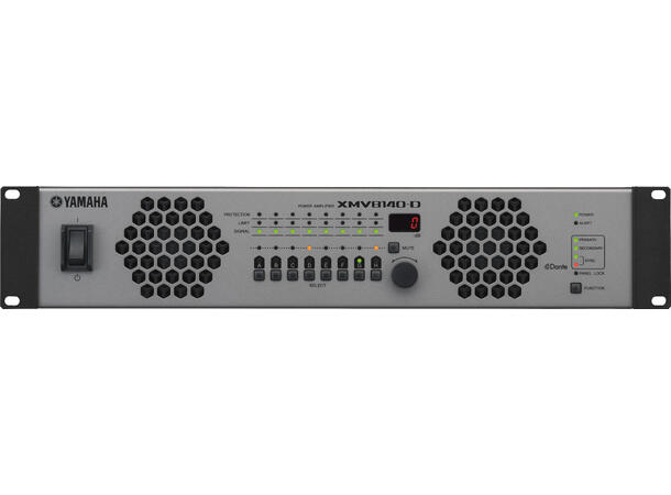 Yamaha Power amp with Dante