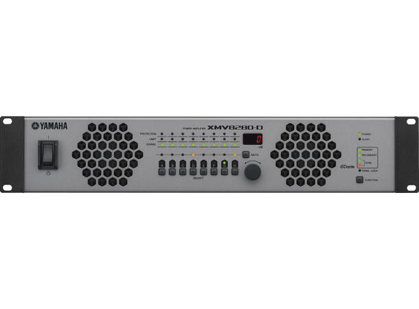 Yamaha Power amp with Dante