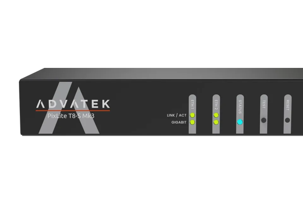 ADVATEK PixLite® T8-S Mk3  Pixel Control