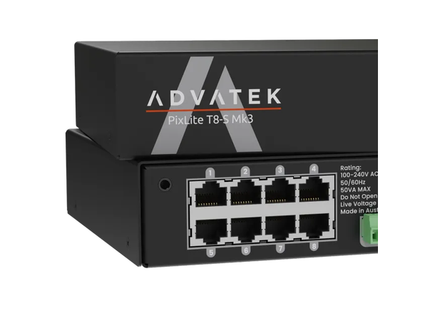 ADVATEK PixLite® T8-S Mk3  Pixel Control - Bilde 3
