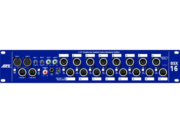 ARX BSX 16 Aktiv broadcastsplitter