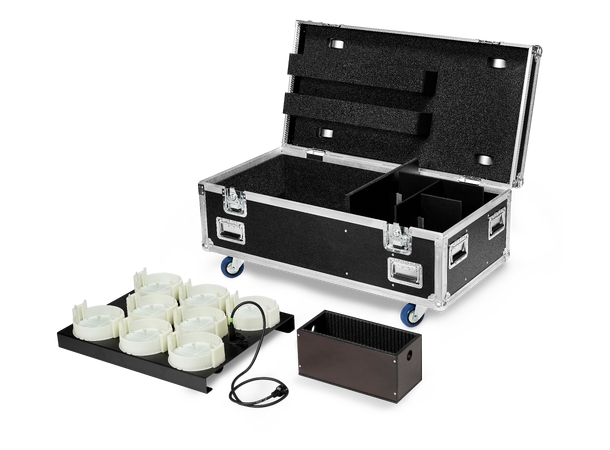 ASTERA Flightcase for 8 Lamper