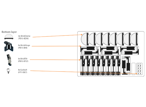 ASTERA PB15-ACCCSE-SET Tilbehørsett - Bilde 3