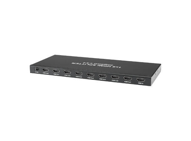 BASIC DVM-SP18 HDMI splitter 1 inn 8 ut - Bilde 2