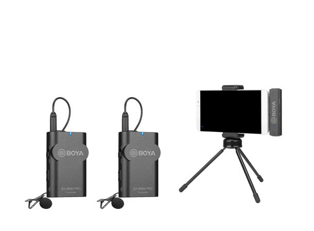 BOYA BY-WM4 PRO-K4 trådløst mikr.syst