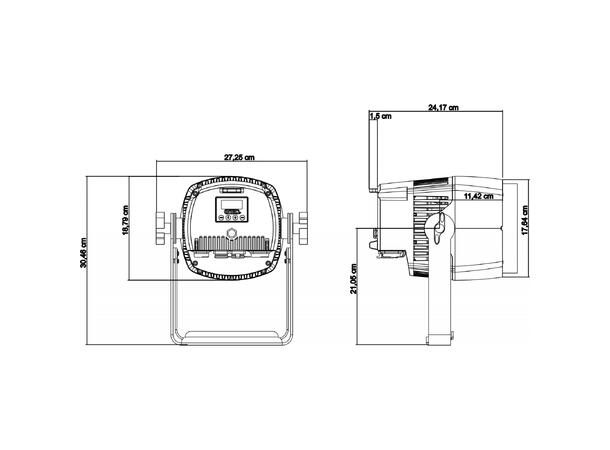 BRITEQ BT-COLORAY 60R Led Par - Bilde 4