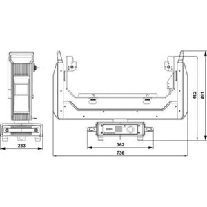 BRITEQ BT-NONAMOVE Bevegelig Blinder