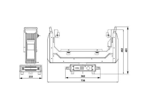BRITEQ BT-NONAMOVE Bevegelig Blinder