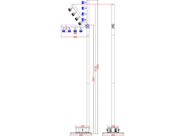 BRITEQ BTI-AKKUPOLE Utebelysning, IP64 - Bilde 7