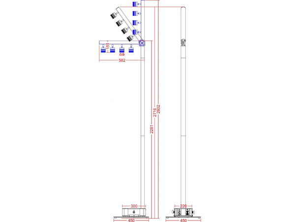 BRITEQ BTI-AKKUPOLE Utebelysning, IP64 - Bilde 9
