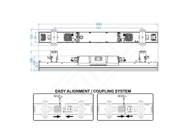 BRITEQ BTI-Lightstrike LED Bar, IP66 - Bilde 7