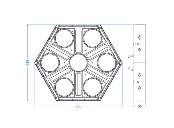 BRITEQ BTX-Skyran Lyseffekt - Bilde 4