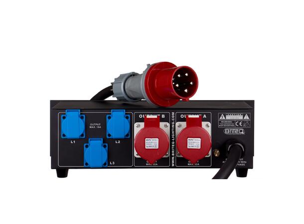 BRITEQ PD-63A MKII strømdistribusjon - Bilde 2