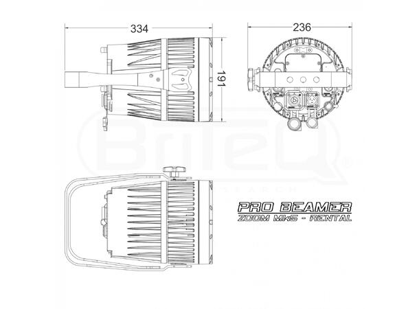 BRITEQ Pro Beamer zoom MK5 - Bilde 6