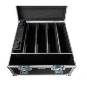 BRITEQ flightcase for 4 x AKKUBAR