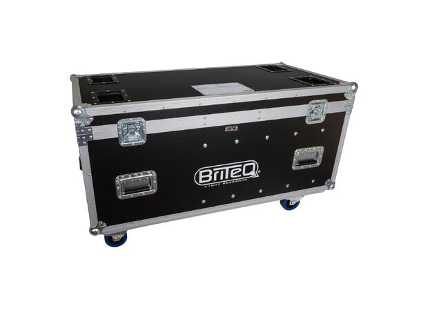 BRITEQ flightcase for 4 x AKKUPOLE