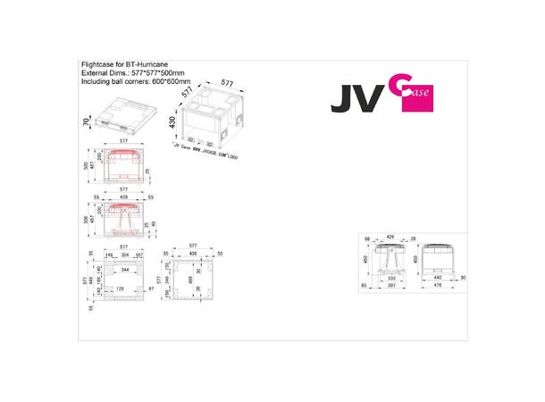 BRITEQ flightcase for BT-Hurricane - Bilde 3