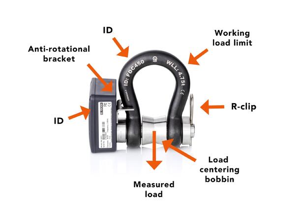 BroadWeigh BW Loadcell Shackle 2,4Ghz - Bilde 5