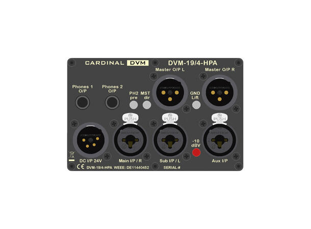 CARDINAL DVM DVM-194-HPA Hodetel.forst. - Bilde 2