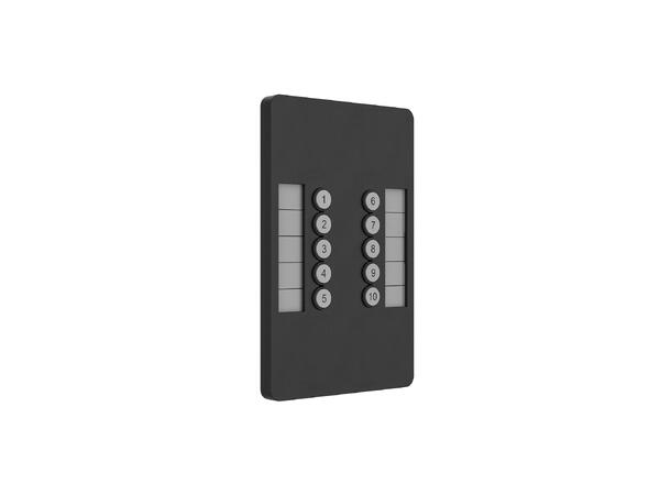 CHAMSYS SnakeSys 10Scene Wall Plate - Bilde 6