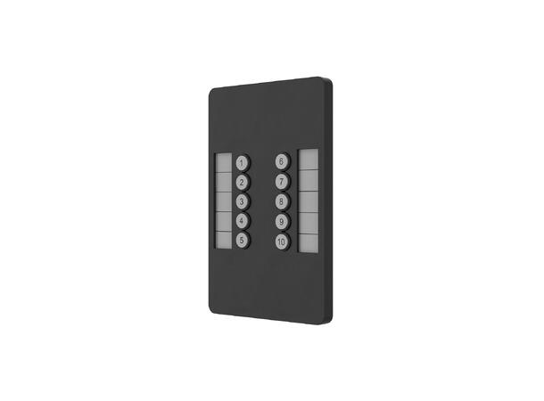 CHAMSYS SnakeSys 10Scene Wall Plate - Bilde 7