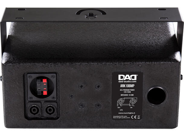 DAD ARK106MP 2-veis høyttaler, 6" - Bilde 4