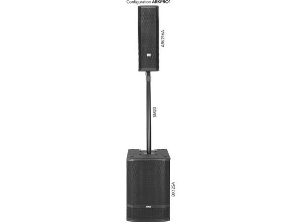 DAD BX12SA Aktiv subwwofer 1000W,  12" - Bilde 5