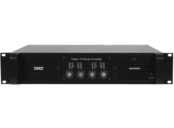 DAD DP4004 Forsterker 4x1100W @ 4ohm - Bilde 2