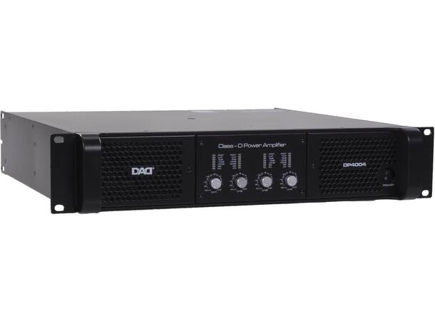 DAD DP4004 Forsterker 4x1100W @ 4ohm - Bilde 3