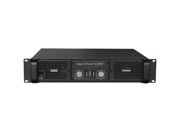 DAD DP8002 Forsterker 2 x2500 @ 4ohm - Bilde 2