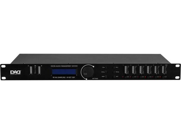 DAD DXZ26 Høyttalerprosessor 2 inn/6 ut - Bilde 2