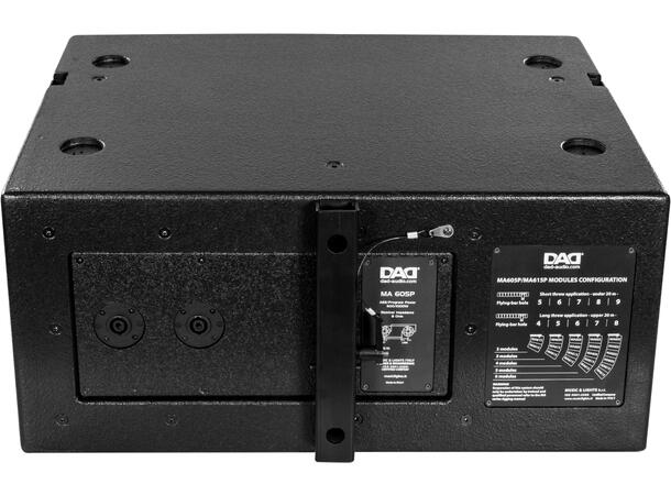 DAD MA605P Line array modul 2x10" + 1,4" - Bilde 4