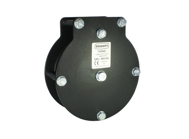 DOUGHTY blokk, 2-spor heavy duty 200mm