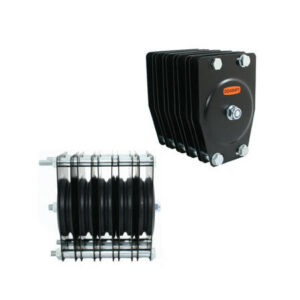 DOUGHTY blokk, 5-spor 100mm