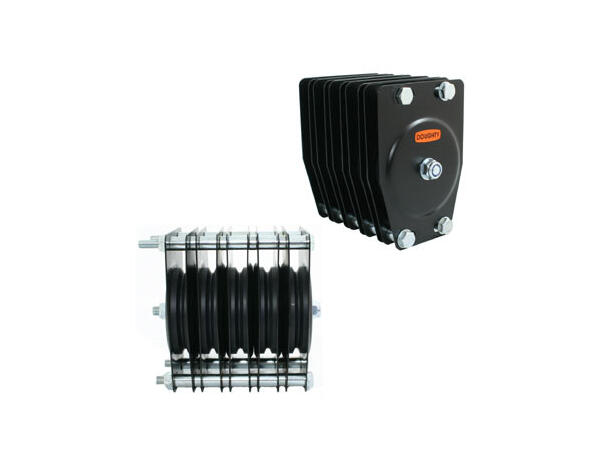 DOUGHTY blokk, 5-spor 100mm