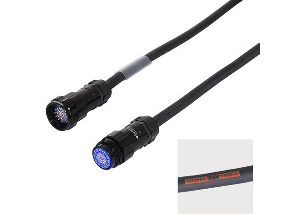 ELUMEN8 Socapex 19-Pin Male - Female