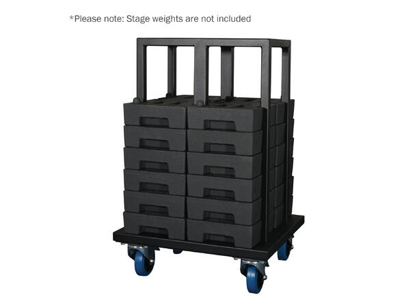 ELUMEN8 Stage Weight Trolley