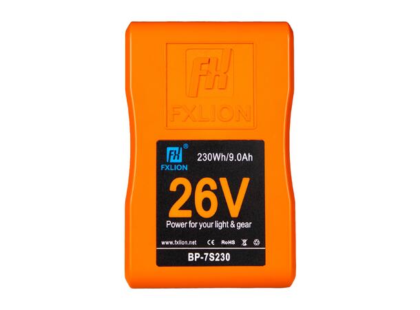 FXLION BP-7S230 26V V-lock batteri - Bilde 2