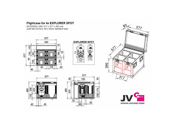 JB SYSTEMS Case Explorer - Bilde 4