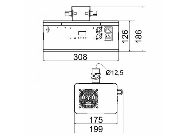 JB SYSTEMS Delusion Wall projector - Bilde 5
