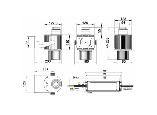 JB SYSTEMS Rotogobo outdoor, IP65 - Bilde 8