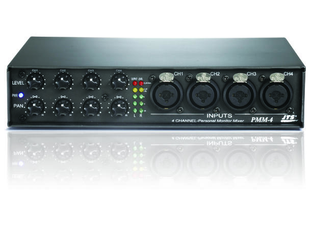 JTS PMM-4 Mini monitor mikser 4 inn/2 ut