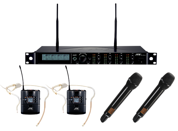 JTS R-4 trådløst system, 4 kanaler