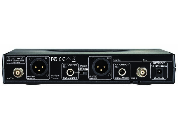 JTS RU-8012DB/MIX Trådløst system - Bilde 2