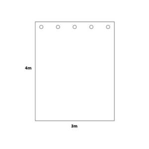 KAGU Akustikkmolton Pro, Ferdigsydd,Sort