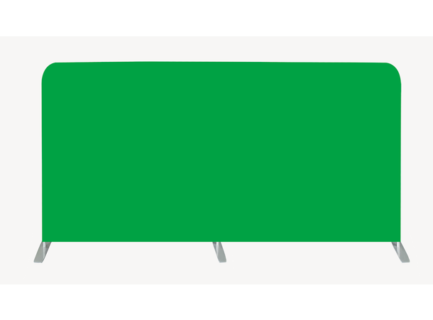 KAGU Backdrop Chromakey/Grå + Sort/Hvit