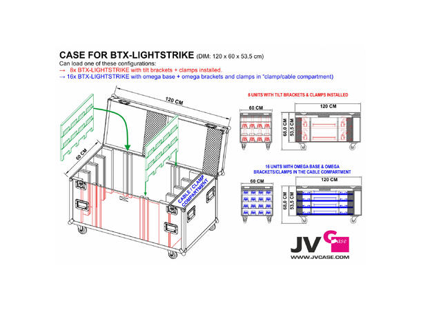 KAGU Flightcase BTX-Lightstrike - Bilde 5