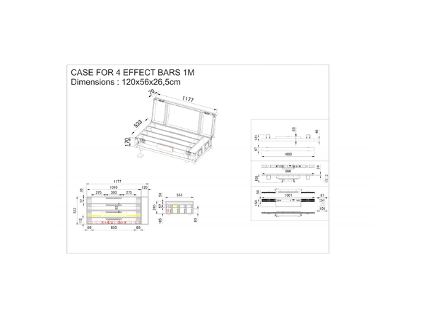 KAGU Flightcase til Effektbar - Bilde 2