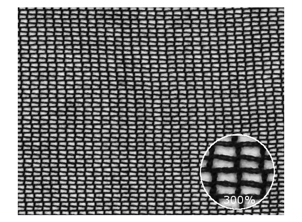 KAGU Haitann sort. Bredde 1180cm