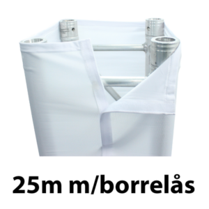KAGU Trusscover 25 meter 30x30cm, hvit
